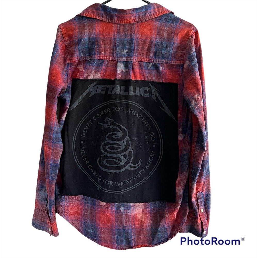 1 of a Kind Metallica Flannel